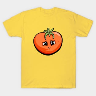 Cheeky Cartoon Tomato Character Garden Tips Toons T-Shirt